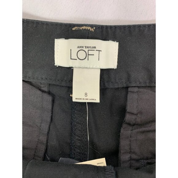 Loft Women's Black Mid Shorts - Picture 3 of 5